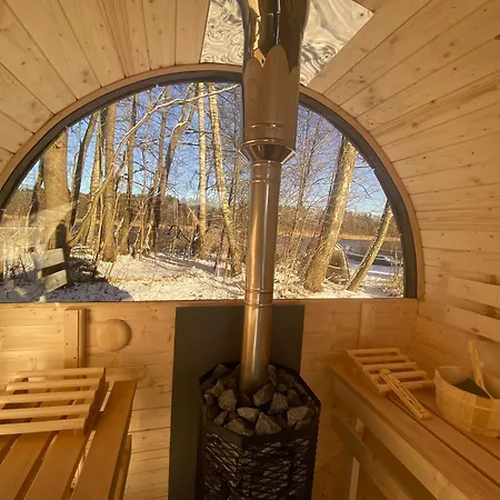 Na Skraju Lasu Chic-boho Ferienhaus *